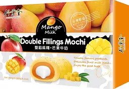 Моті Bamboo House Double Fillings Mochi Mango Milk 180г - мініатюра 3