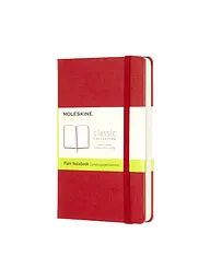 Записник Moleskine Classic кишеньковий, Нелінований Червоний (QP012F2)