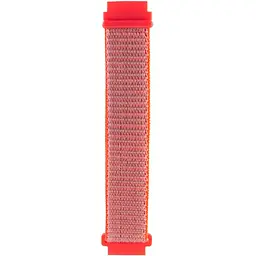 Ремінець Nylon для Smart Watch 20mm Рожевий / Hot Pink - мініатюра 3