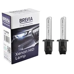 Ксенонова лампа Brevia H1 6000K, 85V, 35W P14.5s KET, 2шт(12160)