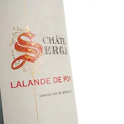 Вино Chateau Sergant Lalande de Pomerol, червоне, сухе, 13%, 0,75 л (1313550) - мініатюра 3