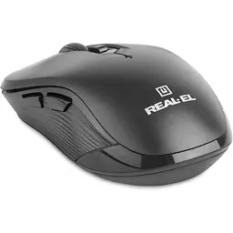 Комп'ютерна мишка Real-El RM-331W Wireless Black (EL123200044) - мініатюра 3
