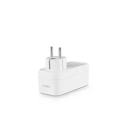 Мережевий адаптер VIDEX ONCORD з/з 1п 2.4A 2USB+USB-C White VIDEX (27697-000) - мініатюра 6