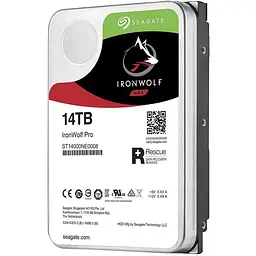 Жорсткий диск Seagate IronWolf Pro NAS 3.5" 14 TB SATA3 ST14000NE0008 - мініатюра 3