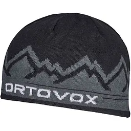 Шапка Ortovox Peak Beanie Чорний-Сірий