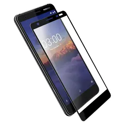 Скло захисне Vinga для Nokia 3.1 Black (VTPGS-N31B) - мініатюра 6