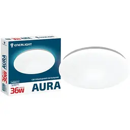 Cвітильник стельовий світлодіодний Enerlight Aura, 36Вт, 4000К, 400х50 мм (AURA36SMD80N) - мініатюра 2