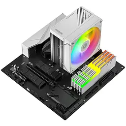 Кулер для процесора ID-Cooling Frozn A410 SE ARGB White (FROZN A410 SE ARGB WHITE) - мініатюра 12