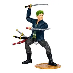 ONE PIECE Колекційна фігурка ZORO (з артикуляцією) MOOSE Art.63314 - мініатюра 1
