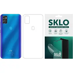 Захисна гідрогелева плівка SKLO (тил) для ZTE Blade A3 (2019) (Матовий)