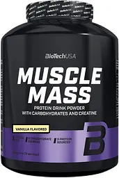 Гейнер з Вуглеводами та Креатином Muscle Mass - 4000 г