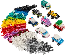 Конструктор LEGO Classic Творчі транспортні засоби 900 деталей (11036) - мініатюра 2