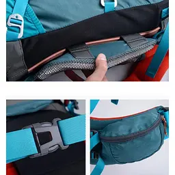 Туристичний рюкзак Naturehike NH16Y065-Q 65 л + 5 л (Зелений) - мініатюра 5