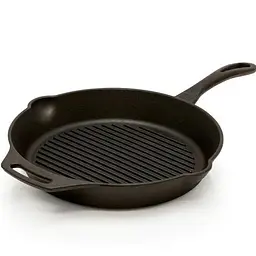Сковорода-гриль чавунна Petromax Grill Fire Skillet з довгою ручкою 25 см (1017-gp30-t)
