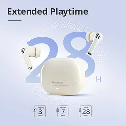 Навушники Tronsmart TWS Sounfii R4 Beige (1096448) - мініатюра 7