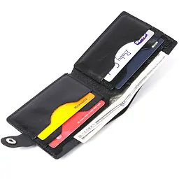Чоловіче шкіряне портмоне SHVIGEL 11х9х1 см acs0022447 - мініатюра 5