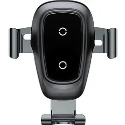Тримач для мобiльного телфону з БЗП Baseus Metal Holder Air Outlet Tarnish - мініатюра 4