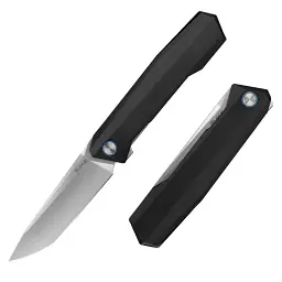 Ніж складаний туристичний Ruike P166-AB, (9.2 см) 14C28N / Aluminum чорний