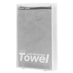 Мікрофібра Baseus Easy life car washing towel (2pcs) (400x400mm) (CRXCMJ-0G) Grey - мініатюра 6
