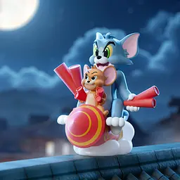 Іграшка-сюрприз Pop Mart Tom & Jerry Серія Forbidden Compass з колекційною фігуркою (TJFC-01) - мініатюра 10