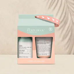 Набір Baylis & Harding The Fuzzy Duck Cotswold Spa: Гель для душу Calm жасмин та евкаліпт 100 мл + Крем для рук Indulge персикова троянда 50 мл - мініатюра 3