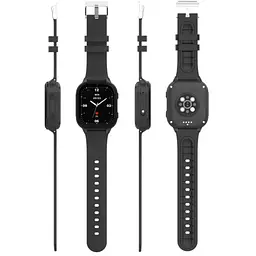 Дитячий смарт-годинник Wonlex KT19 PRO Max годинник-телефон з відеодзвінком GPS WI-FI і SIM-картою Black (19131) - мініатюра 5