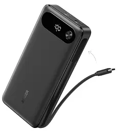 Портативний зарядний пристрій PowerCore - 20000 mAh 87W PD Built-In USB-C Cable Black Anker teh0027063