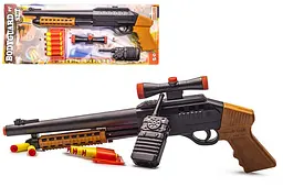 Іграшковий дробовик з рацією та м'які поролонові кулі Bodyguard 921 Golden Gun
