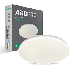 Свiтильник свiтлодiодний Ardero AL561ARD накладний 22W 5000K (1953) - мініатюра 2