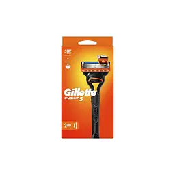 Бритва Gillette Fusion5 з 2 змінними картриджами (7702018874125/7702018866946) - мініатюра 2
