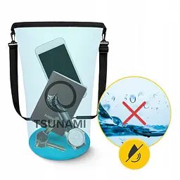 Гермомішок TSUNAMI Dry Pack 10 л водозахисний TS012 (P-5905973400046) - мініатюра 2