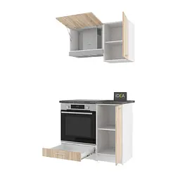 Комплект кухоннний Idea К-94 100 см Білий / Дуб Сонома - мініатюра 2