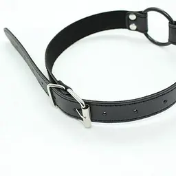 Кляп Toyz4lovers Easy Belt Ring Gag (чорний) - мініатюра 3