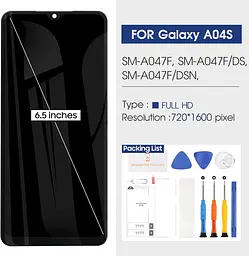 Екран Atwist для РК-дисплея Samsung Galaxy A04s A047 — для Samsung Galaxy A04s LCD Touch Digitizer SM-A047F SM-A047F/DS SM-A047M - мініатюра 4