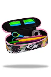 Пенал на блискавці CoolPack Campus Panda Gang з органайзером для ручок 23×9×5 см (F062829) - мініатюра 3