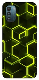 Чохол Demsky Neon hexagon для Nokia G21