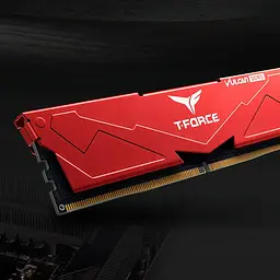 Модуль пам'яті Team DDR5 32Gb (2x16) T-Force Vulcan 6400MHz Red (FLRD532G6400HC40BDC01) - мініатюра 5
