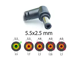 Блок живлення для Lenovo G455, G450, G430, G230, B570, B560, B550, B475, B470, B465 (20V 3.25A 65W (5.5x2.5)) High - мініатюра 2