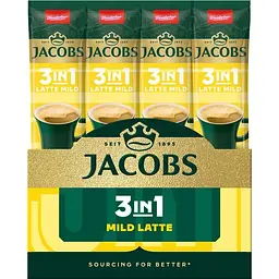 Кавовий напій Jacobs 3 в 1 Latte 13 г х 24 шт. - мініатюра 2