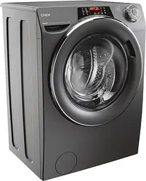 Пральна машина Candy фронтальна 7 кг 1200 A+++ 45 см дисплей пара інвертор cріблястий - мініатюра 3