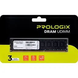 Модуль пам'яті для комп'ютера DDR3 8GB 1600 MHz Prologix (PRO8GB1600D3) - мініатюра 3