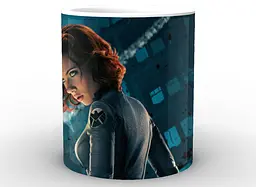 Кружка GeekLand Чорна вдова Black Widow Чорна Вдова BW.02.001 - мініатюра 2
