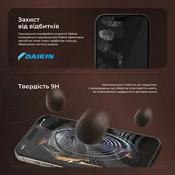 Захисне скло Proove Achilles iPhone 14 Pro/15/16 - мініатюра 5