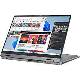 Ноутбук Lenovo IdeaPad 5 2-in-1 14IRH9 i7-13620H la 49GHz, сенсорний, 16GB LPDDR5x, 1TB, UHD, Без ОС - мініатюра 5