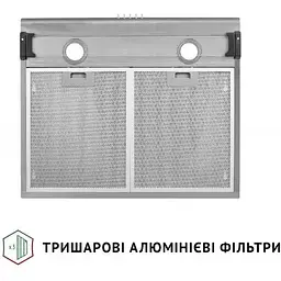 Витяжка пласка Perfelli PL 6042 I LED - мініатюра 4