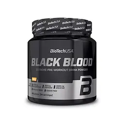 Передтренувальний комплекс Black Blood NOX, 340 грам Чорниця-лайм BioTech fit0019449
