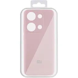 Чохол Silicone Cover Lakshmi Full Camera (AA) with logo для Xiaomi Poco X6 Pro Рожевий / Pink Sand - мініатюра 3