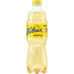Напій Живчик яблуко газований 0.5 л