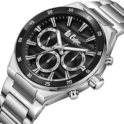 Наручний годинник чоловічий Lee Cooper Hit Silver Сріблястий (3440) - мініатюра 2