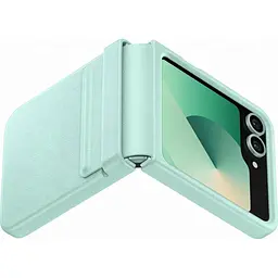 Чохол Epik Leather Case для Samsung Galaxy Flip6 Turquoise AAA [113354] - мініатюра 3